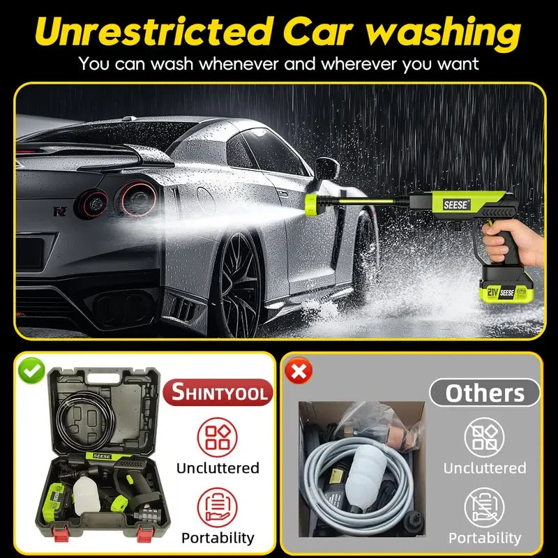 Cordless Portable Pressure Washer | Cali Coast Goods Co.