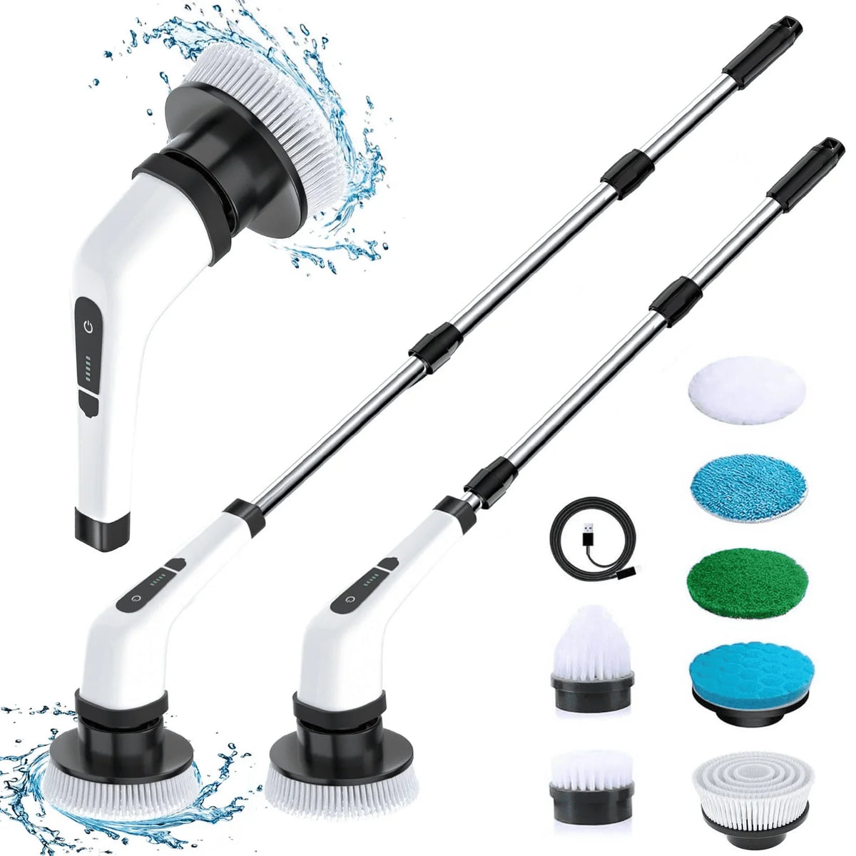 Cordless Electric Spin Scrubber